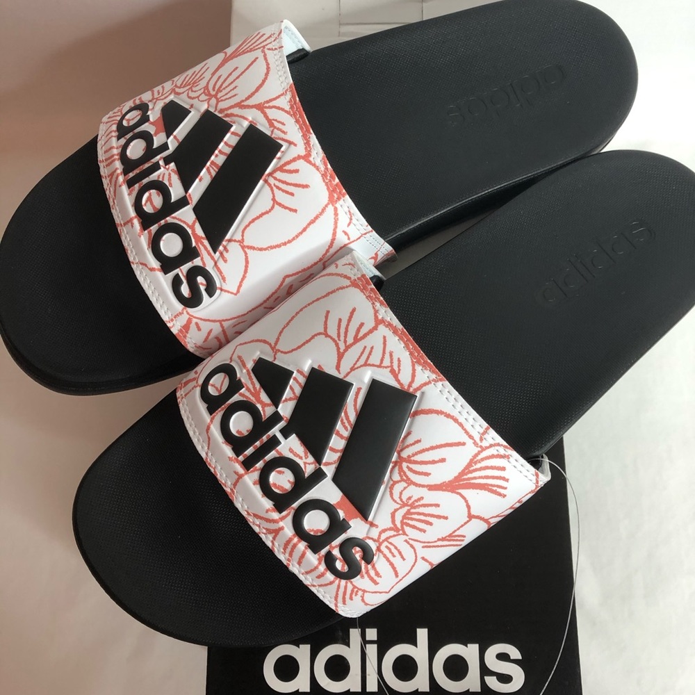 Adidas Adilette Floral so comfy Comfort Slides